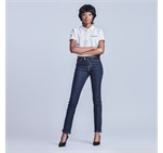 Ladies Fashion Denim Jeans ALT-LFJ-DB-MOFR 016